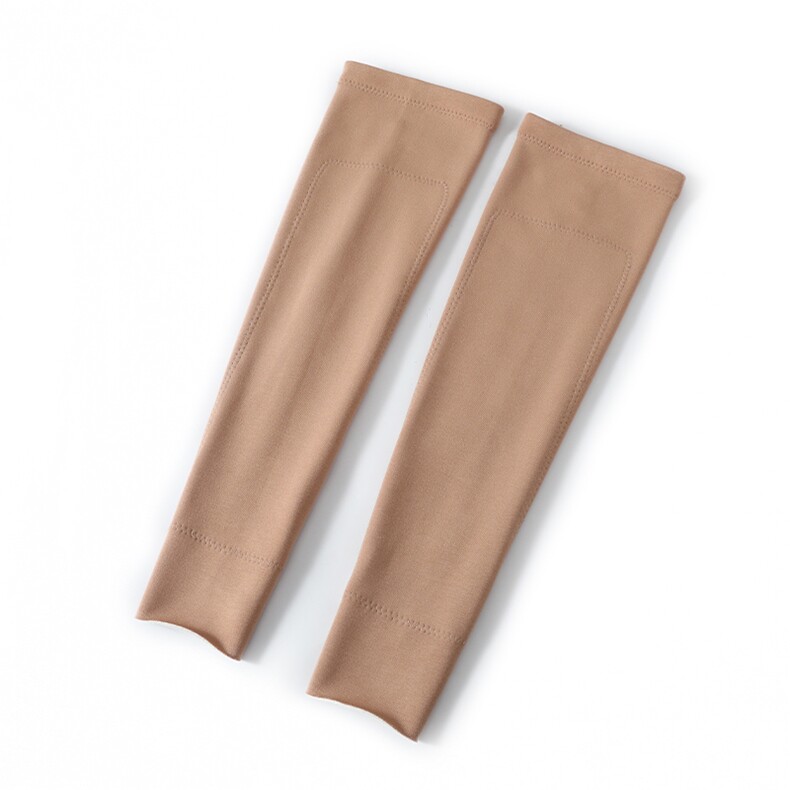 【50CM常规款】高弹不紧绷亲肤透气莫代尔一体绒加艾绒贴片护腿，周边，晨宏羊绒