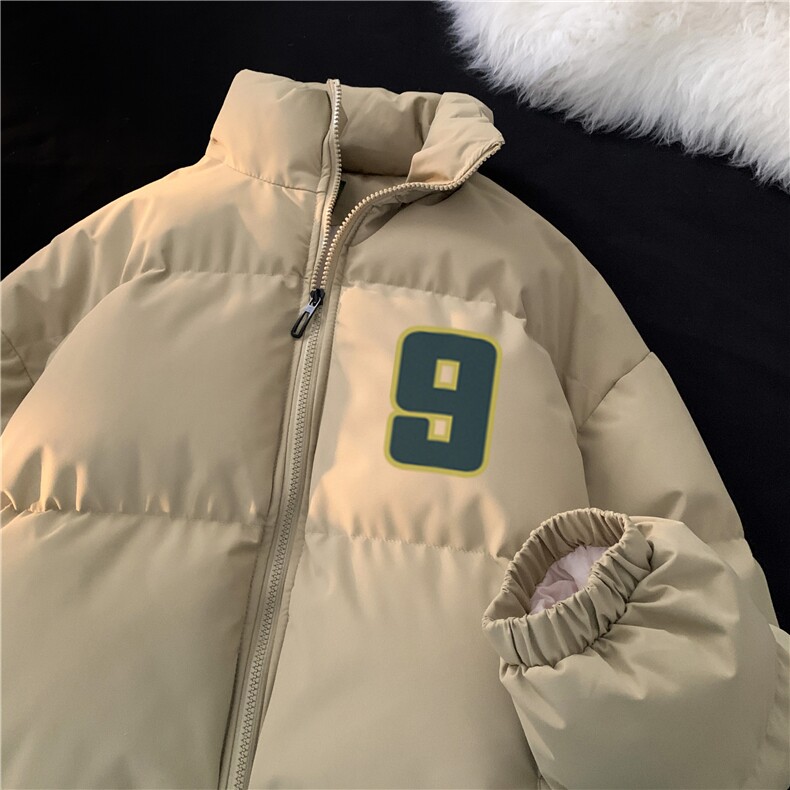 港风冬季新款潮流印花百搭保暖加厚棉服外套MY23412特批70控118,男装棉衣,星座605(原A050)