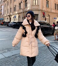 2021羽绒服新款，女装羽绒服，海派甜心