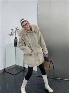 现货 狐狸大毛领图片