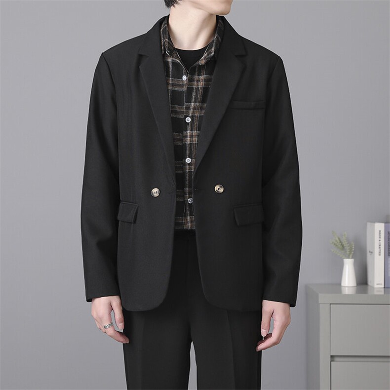 休闲西装外套男韩版潮流商务百搭港风痞帅小西服外套男3733P55,男装西服,星座410-2
