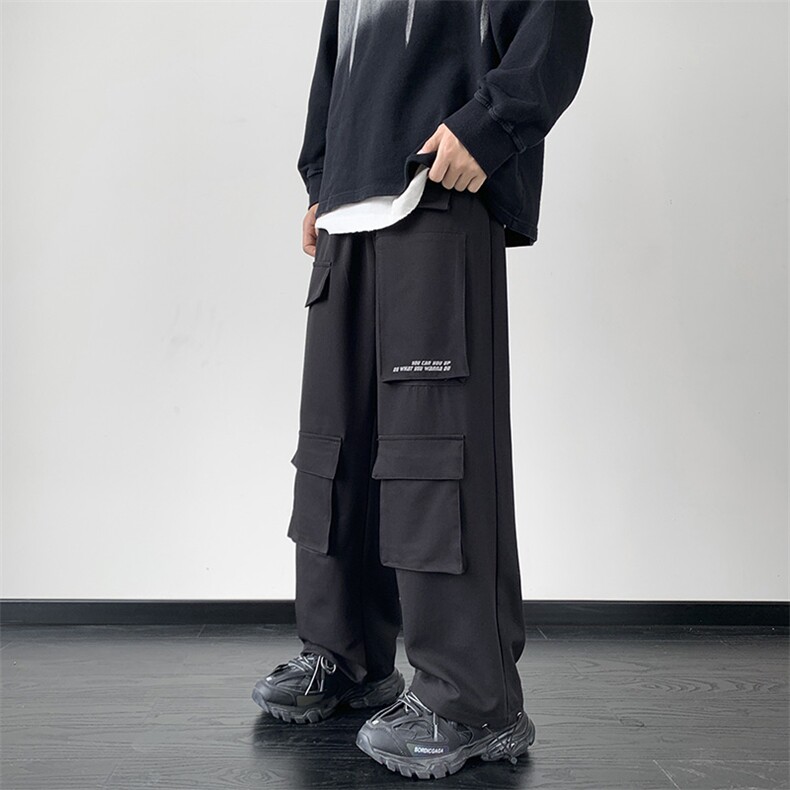 K328-P60秋季机能风多口袋立体袋休闲工装长裤，男装工装外套，星座703-1