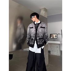 开衫毛衣ins时尚潮流慵懒新款简约百搭日系流行原宿文艺气质，男装针织衫/毛衣，星座715-4