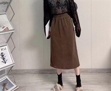 秋冬新款半裙，女装半身裙，千艺群