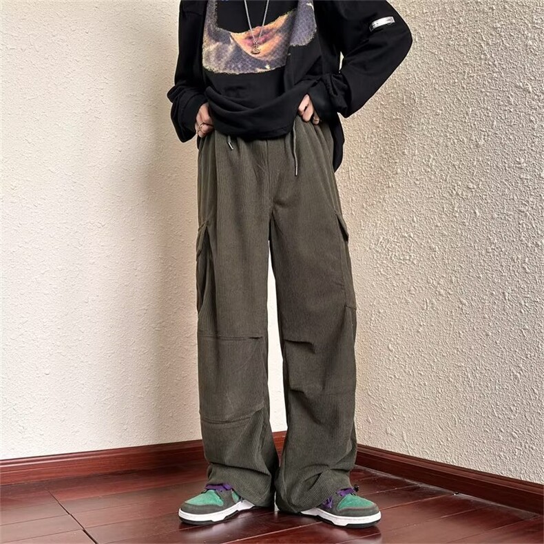 男秋季新款港风休闲裤弹力灯芯绒K7124P42,男装休闲裤,星座1116-2