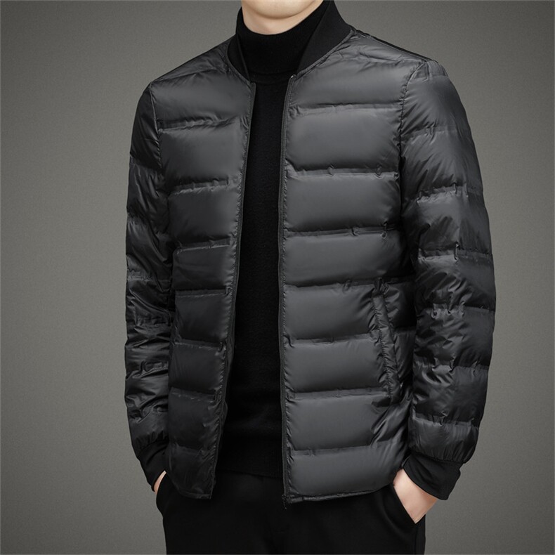 BZ22967钱塘2020-2时尚简约百搭冬季厚款中年男士羽绒服P315,男装羽绒服,钱塘207-2