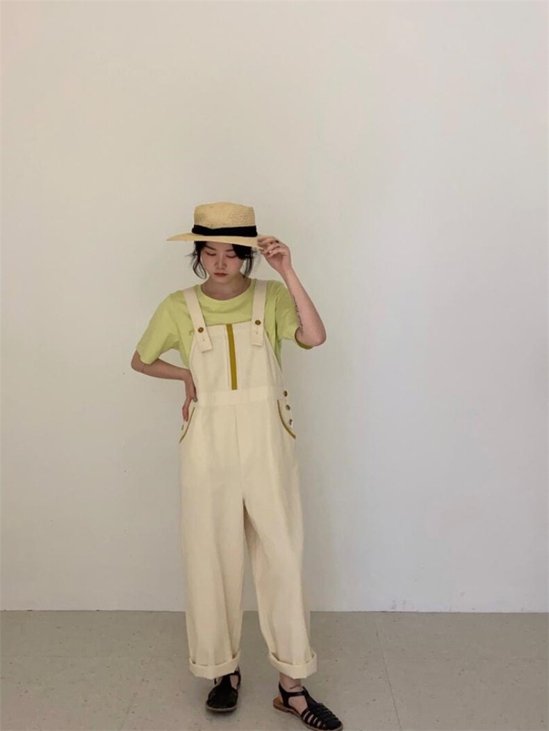 【现货】夏日清爽背带裤，其它，MOIA