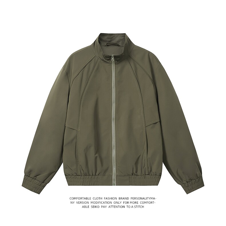韩版秋装外套行政上衣服潮牌痞帅休闲立领工装夹克JK9213P90控138,男装夹克,星座914