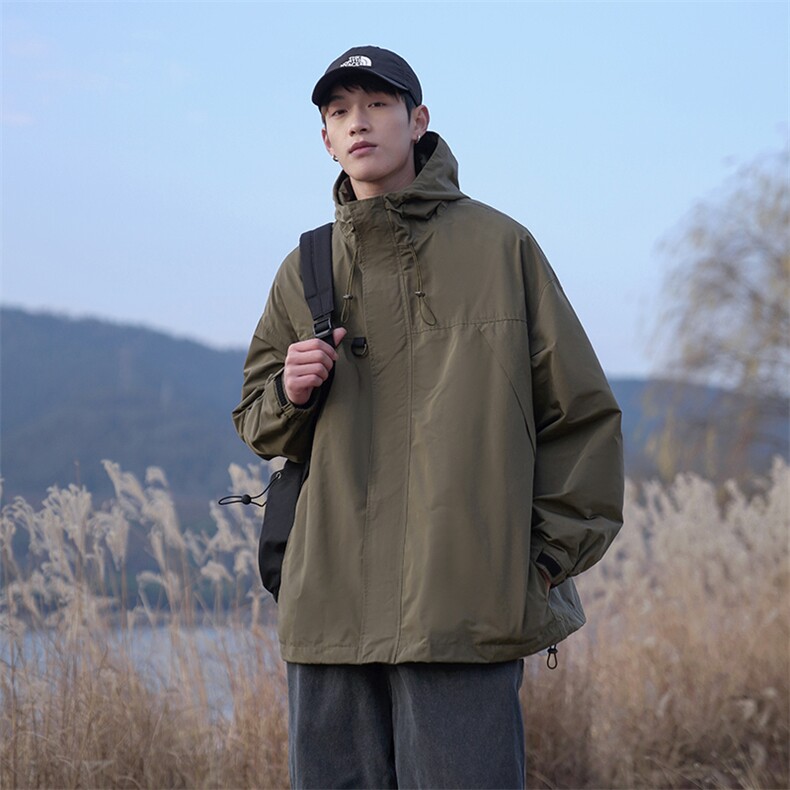秋季潮牌日系宽松工装休闲夹克男外套连帽上衣CYJK9116-P75控138,男装夹克,电商A128