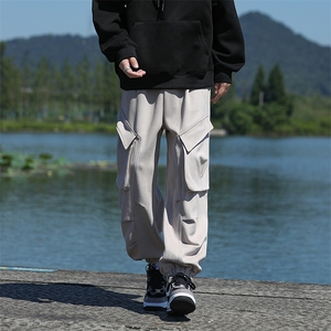 已出货 宽松束脚裤男生休闲裤设计感长裤KD617-P6088图片