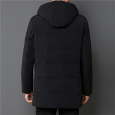 男羽绒服保暖外套男士休闲加厚连帽短款潮2023年新款JZK911-P235，男装羽绒服，星座1105-3
