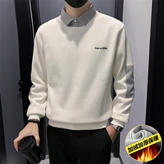 WY93908常规特P60控88加绒特P68控98加绒加厚假两件卫衣男，男装卫衣，电商B340
