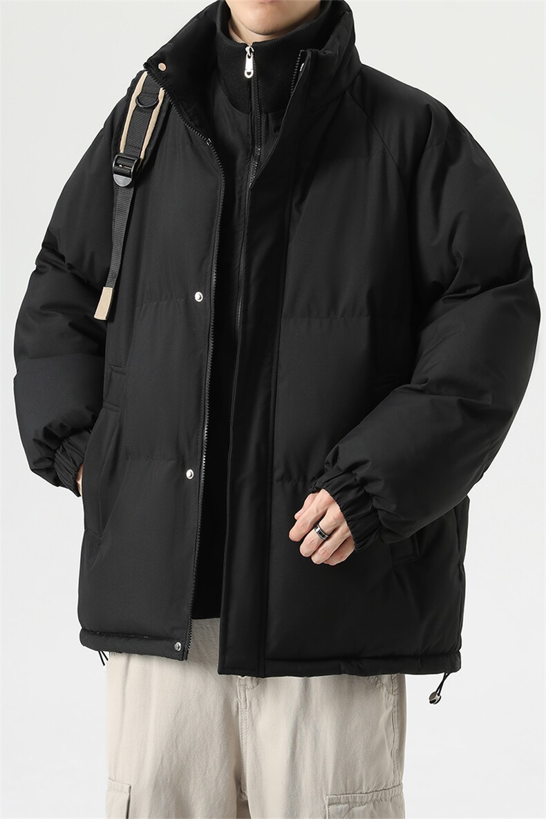 得物二开立领假两件石墨烯内里棉服棉衣外套9088特P85控118,男装棉衣,电商A309