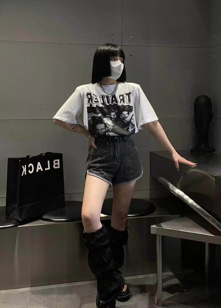 夏季印花复古T，其它，ZIA