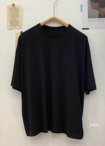 情侣款光板棉T恤，女装T恤，ENGE