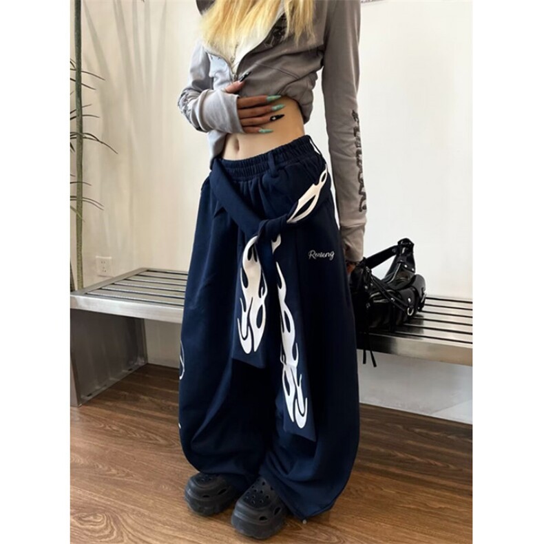 时尚潮流慵懒简约气质流行原宿新款文艺百搭休闲裤日系KK03,男装休闲裤,星座1116A（原606A-3）