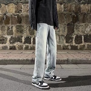潮流春季牛仔裤男牛仔长裤K196P44图片