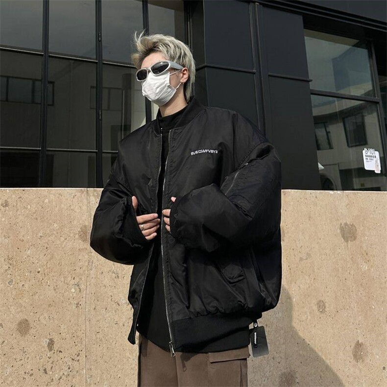 美式复古刺绣棒球棉服外套男女短宽飞行夹棉夹克外套JY687,男装夹克,星座1116A-1（原606A）