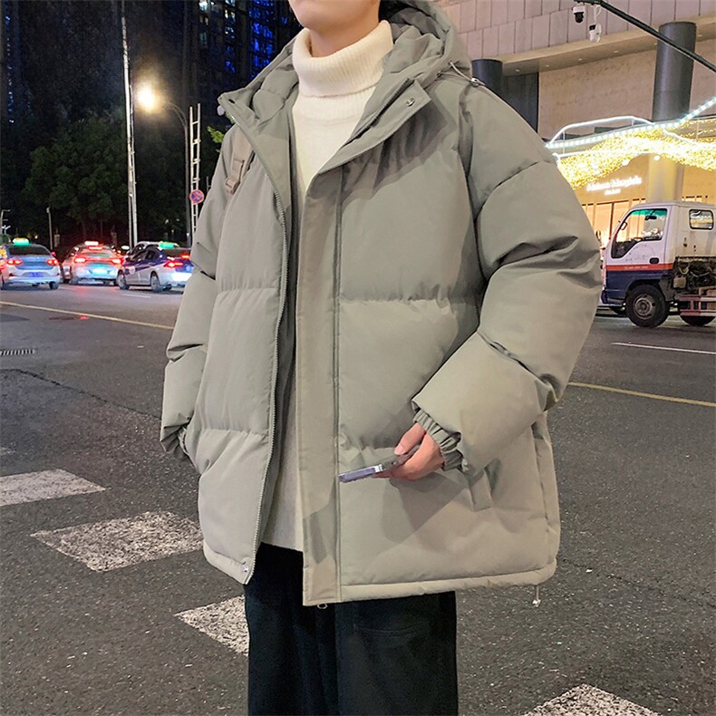 现货高品质美式高街冬季重磅三防加厚羽绒棉衣厚外套面包棉服,男装棉衣,电商A443