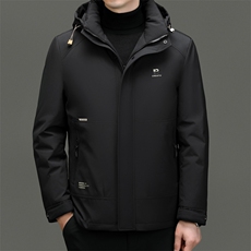 AK78150钱塘2020-3商务休闲新款冬季简约百搭中年男士羽绒服P300，男装羽绒服，钱塘207-3