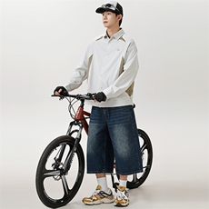 2025春季新款男装日系潮牌衬衫CS308，男装衬衫，电商A101（原外27）