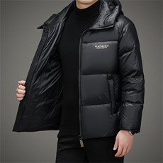 V2623欧货精品高货黑金情侣款羽绒服鹅绒数据好推荐自留P390，男装羽绒服，钱塘207-3