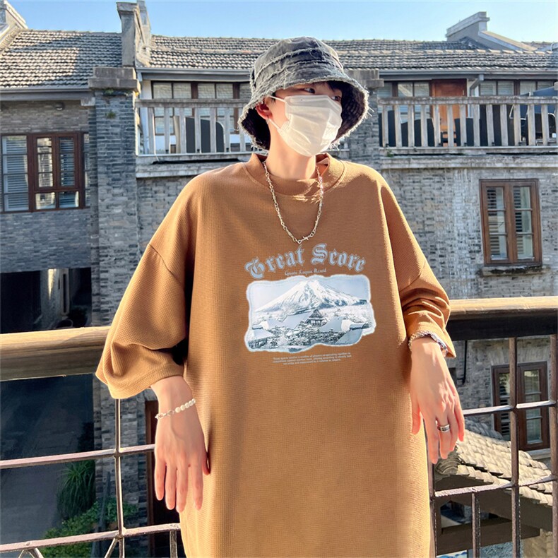 夏季华夫格短袖t恤半袖男特HT434特p18控38,男装T恤,电商B370