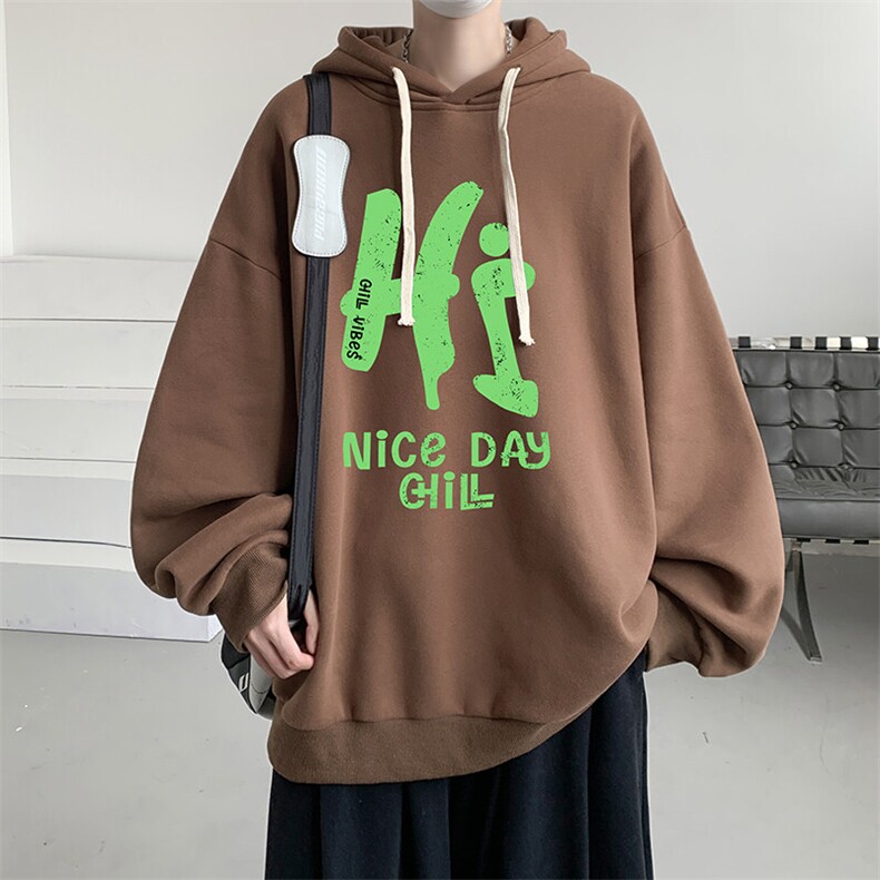 连帽卫衣男大码胖子帽衫大号运动服WY2418-P35,男装卫衣,电商A040