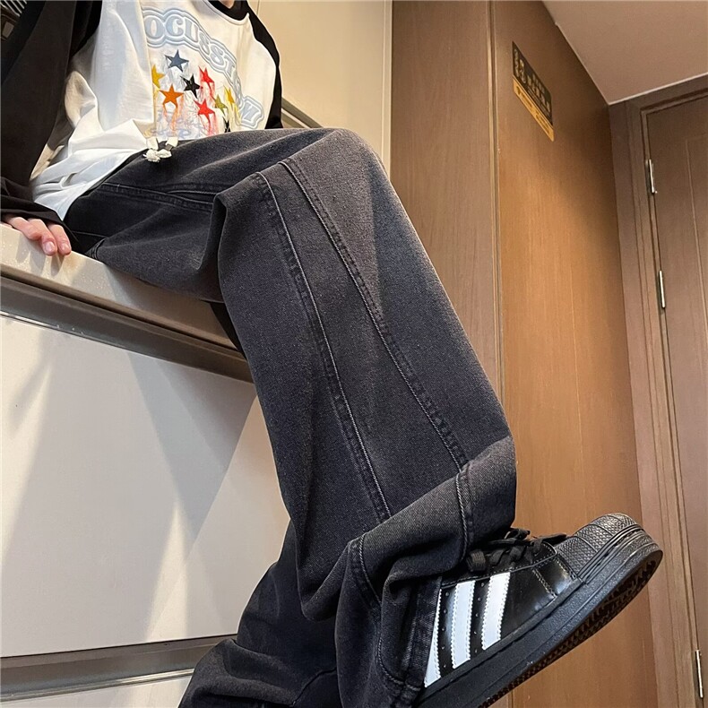 2024美式牛仔裤男款春季长裤潮NZ006P45,男装牛仔裤,星座1116-2
