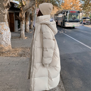 连帽中长款羽绒服(50绒300-350g)2C016-9031-P305-K458图片