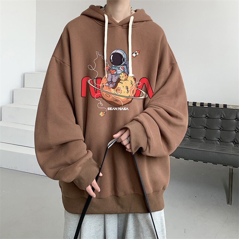 连帽卫衣男大码运动服帽衫外套WY2287-P35加绒款-P40,男装卫衣,电商A040