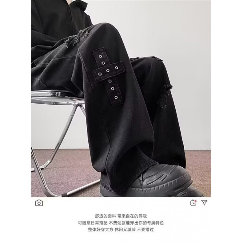 P45网络图B3158蓝色S-3XL抖音质量,男装牛仔裤,星座506A