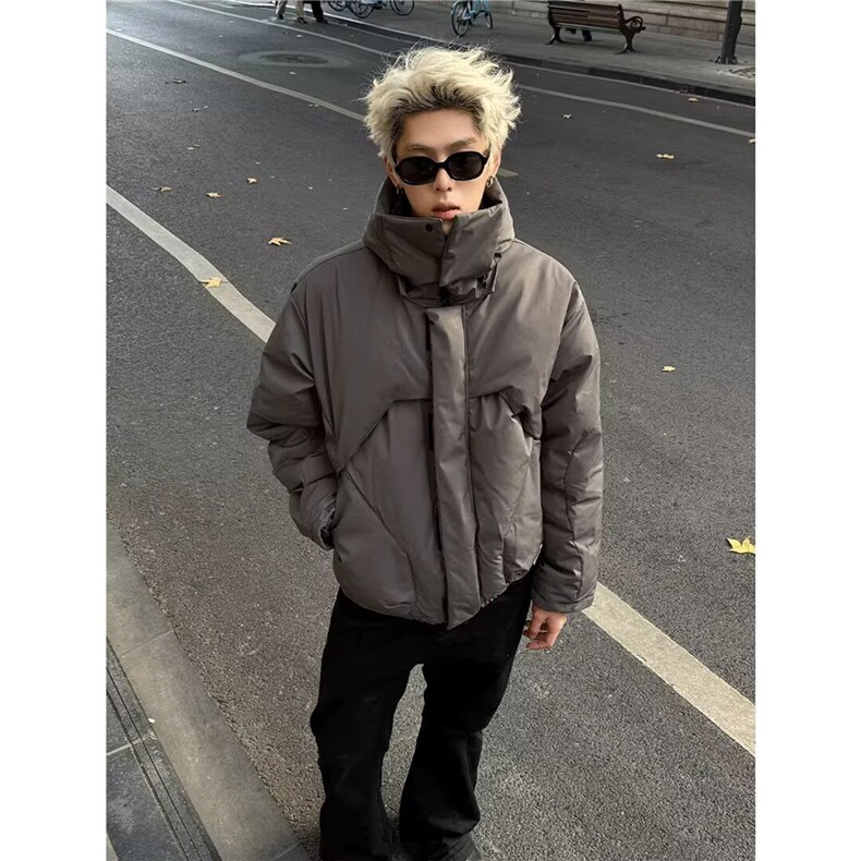 网图型男boxy版美潮棉服棉衣W1809/特P93,男装棉衣,电商B350