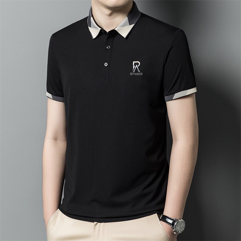 精品时尚短袖T恤男上衣夏季男士休闲免烫半袖体恤POLO衫SW505-P63,男装Polo衫,星座1105-3