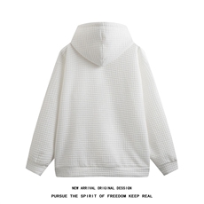 WY209/P60春装新款连帽卫衣男美式潮宽松运动大码ins潮流复古外套，男装卫衣，电商基地A050