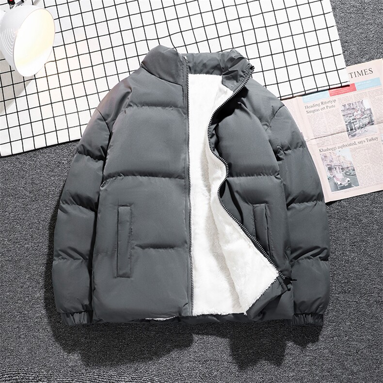 羊羔绒棉衣男装冬季面包服立领棉衣A068-GYFSM15-TP75,男装棉衣,电商A068