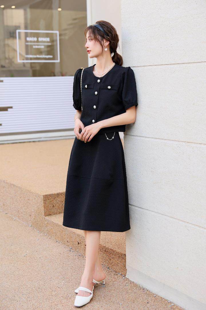 新款夏装小香风套裙，补单中，其它，纤佰魅力