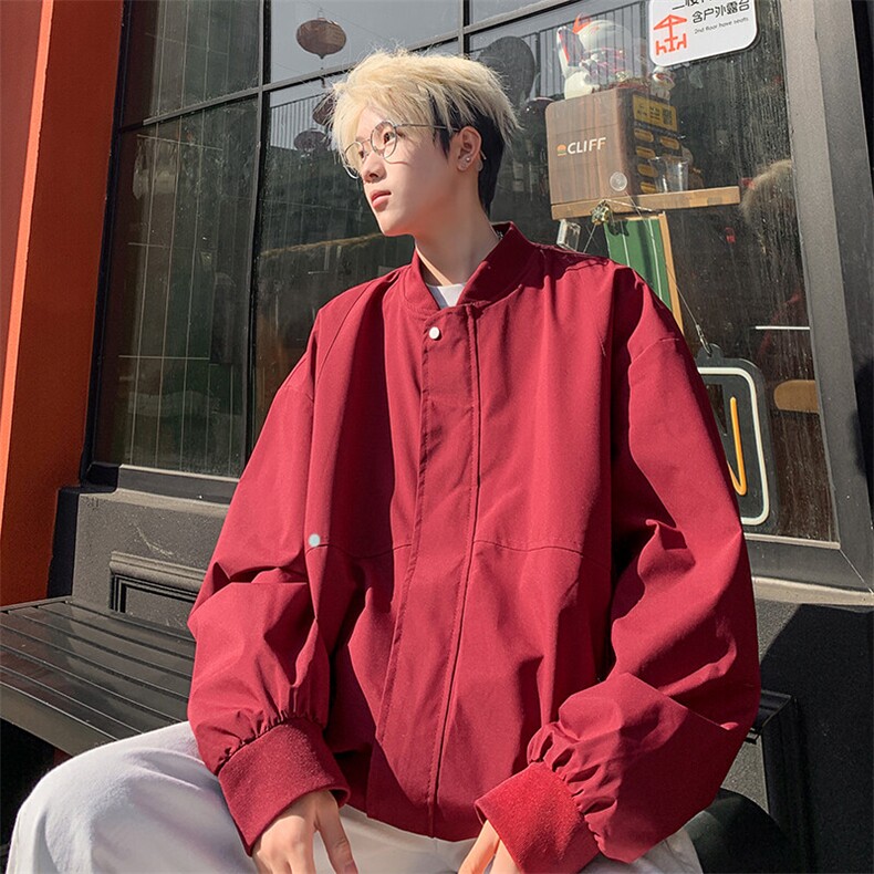 夹克男春季新款港风宽松外套JK8510-P58,男装夹克,星座214-3