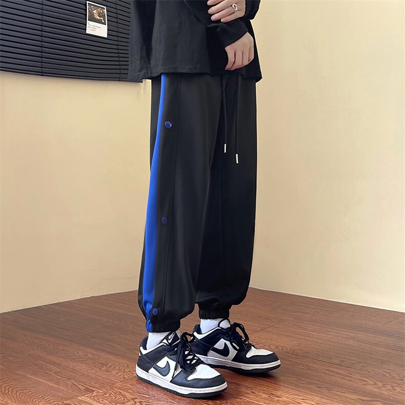 秋季新款港风红地板运动风男卫裤CK2305-P55控88,男装休闲裤,星座717