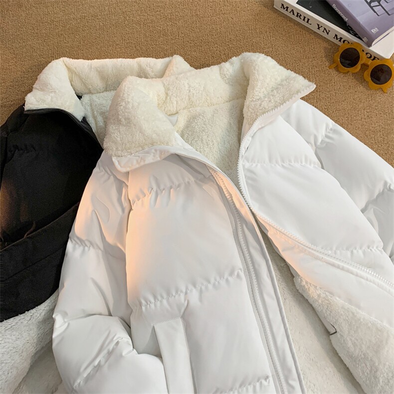 港风冬季新款立领棉服中性情侣风潮牌百搭棉衣外套111-P75,男装棉衣,星座717