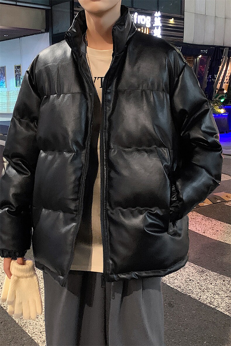 港风2026新品冬季宽松情侣装防水棉衣棉服冬装加厚外套M2101-P96,男装棉衣,星座717