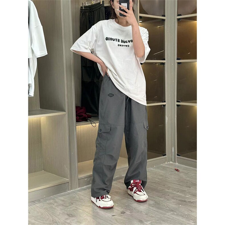 A178三防面料2025秋冬新款工装裤宽松直筒XK309P45限价78，男装工装外套，电商A178