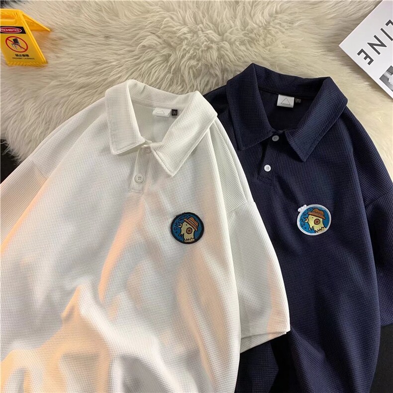 男夏季polo潮流时尚休闲短袖刺绣JQ05P30,男装Polo衫,星座1116-2