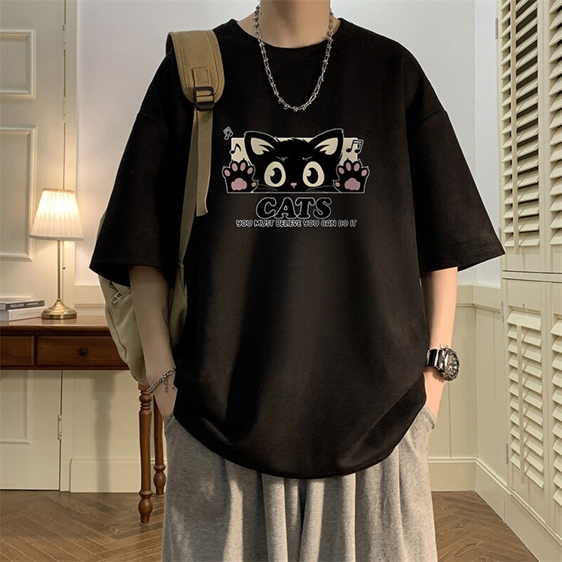 麂皮绒短袖t恤男大码半袖男 酒店风 JD82389-P25图片