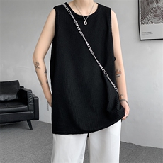 8XL-M特大码无袖T恤男肌理感冰丝坎肩运动篮球背心男DX320P30，男装背心/马甲，电商D206-1