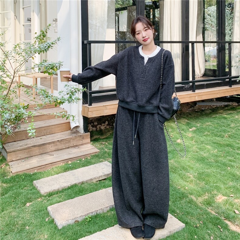 有货春新款拼接假两件套装AD1005-P195K318,女装套装/套裙,2B187