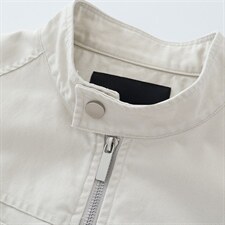 26春装高品质老钱风立领夹克外套男女美式潮牌拉链工装风宽松上衣，男装夹克，电商A486