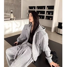 2025新款短款垫肩卫衣男女春秋高级感痞帅连帽衫美式高街小众外套，男装T恤，星座506A