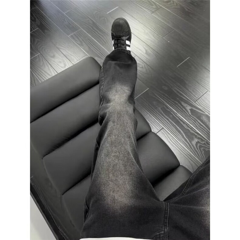 微喇牛仔裤男直筒新美式高街长裤513ACK2588加绒P45常规款P37,男装牛仔裤,星座513A