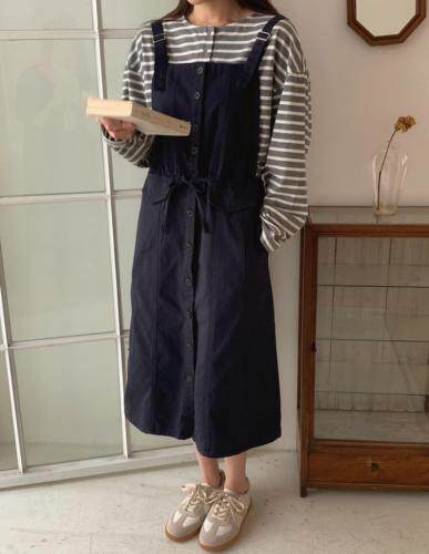 韩系背带裙，其它，Y·A·M（友安米）